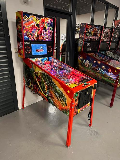 Prachtige flipperkast Stern Deadpool Limited Edition Pinball, Verzamelen, Automaten | Flipperkasten, Zo goed als nieuw, Dot-matrix