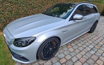 Mercedes C63S AMG 4.0 V8 biturbo, Cuir, Argent ou Gris, Achat, 375 kW