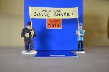 Figurine Tintin - Yeti et Alcazar