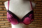 (31) -soutien gorge femme t.90b noir et rose, Ophalen of Verzenden, Roze, BH