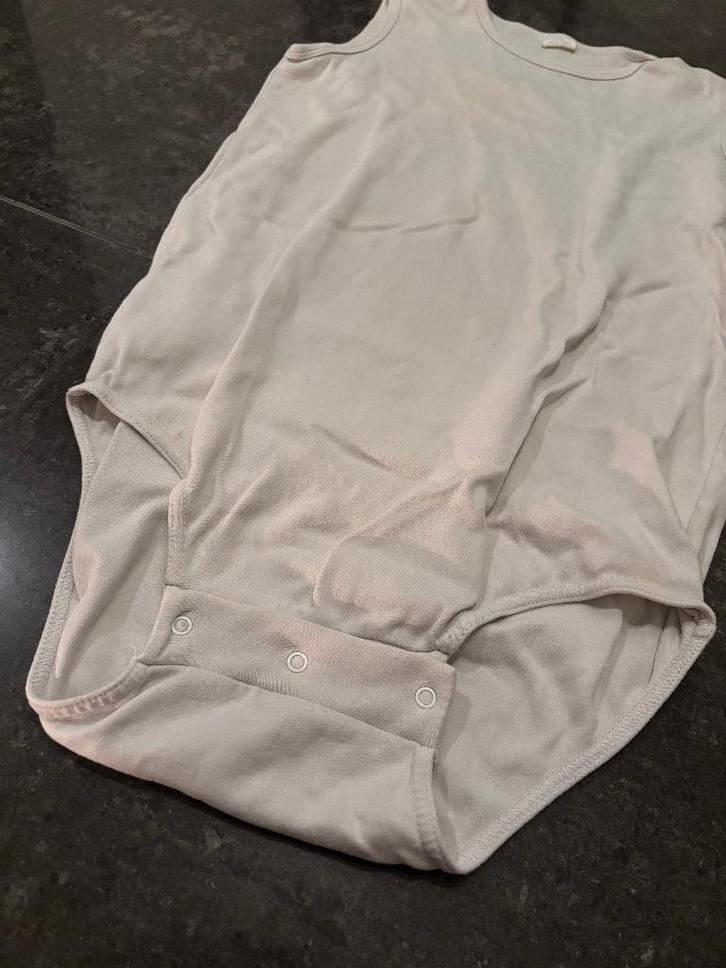 Body met drukknoopsluiting (wit, volwassen maat), Vêtements | Hommes, Pyjamas, Comme neuf, Taille 48/50 (M), Enlèvement