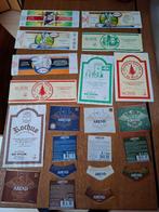 21 x de Ryck bier etiket Herzele, meeste ongebruikt, Verzamelen, Ophalen of Verzenden, Zo goed als nieuw, Overige typen, Overige merken