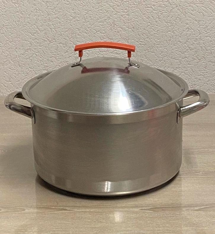 Grande Casserole en inox SILVINOX, Huis en Inrichting, Keuken | Potten en Pannen, Zo goed als nieuw, Kookpan of Snelkookpan, Inox