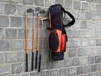 Golfzak met clubs KiDs, Hobby en Vrije tijd, Overige Hobby en Vrije tijd, Ophalen, Gebruikt