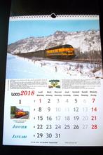 Loco 2018 kalender - TSP - NMBS, Verzamelen, Ophalen of Verzenden, Zo goed als nieuw, Trein, Overige typen