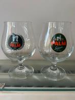 Bierglazen Palm 2 stuks voor 3 euro, Ophalen, Zo goed als nieuw, Palm