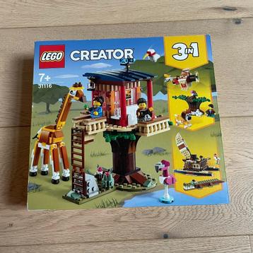 Lego Creator 3-in-1 Safari wilde dieren boomhuis 31116 beschikbaar voor biedingen