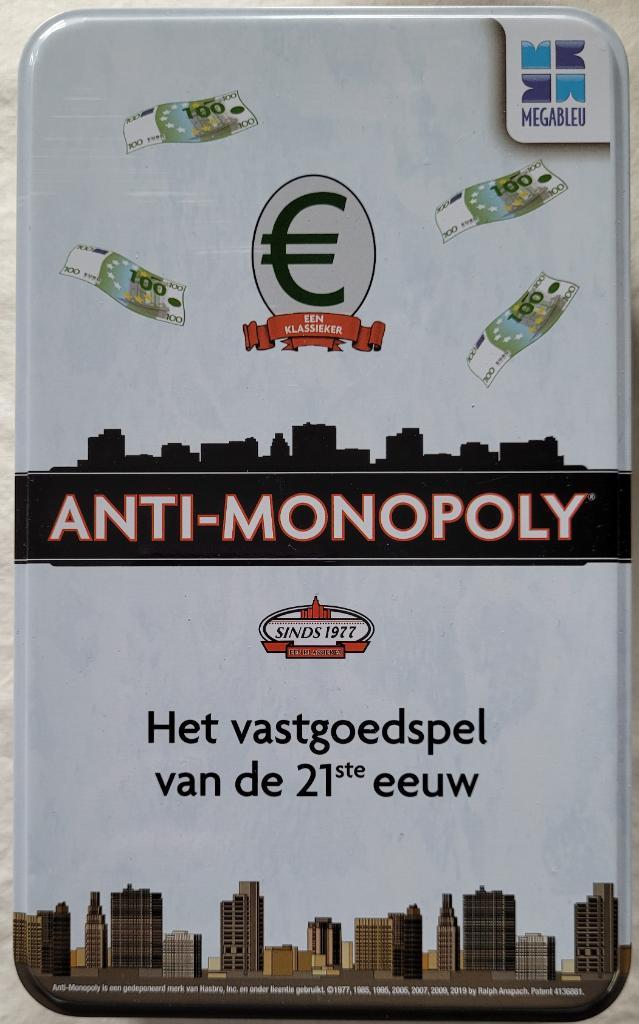 Anti-Monopoly, Hobby en Vrije tijd, Gezelschapsspellen | Bordspellen, Nieuw, Drie of vier spelers, Reisspel, Ophalen of Verzenden