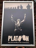 PLATOON poster in kliklijst 70 x 100, Met lijst, Deurposter of groter, Ophalen of Verzenden, Film en Tv