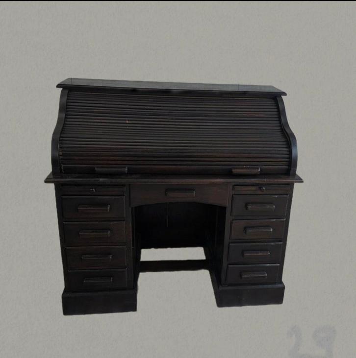 Prachtog vintage rolluikbureau, Jardin & Terrasse, Bains à remous et Spas, Enlèvement