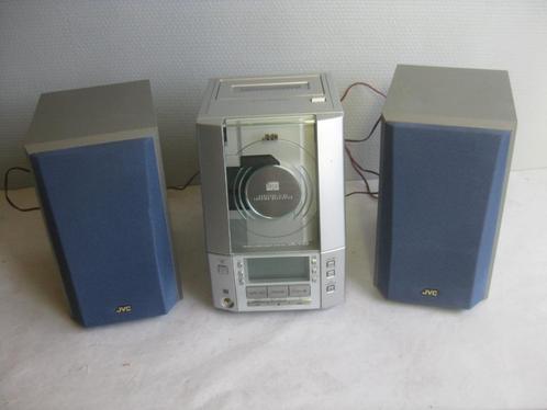 Tuner à chaîne micro stéréo pour CD et cassette - JVC SP-UXV, TV, Hi-fi & Vidéo, Chaîne Hi-fi, Utilisé, Deck cassettes ou Lecteur-enregistreur de cassettes