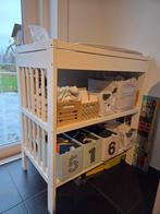 Verzorgingstafel Ikea + verzorgingskussen en hoezen, Kinderen en Baby's, Kinderkamer | Commodes en Kasten, Ophalen, Commode