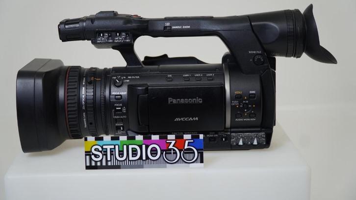 Panasonic  AG-AC160AEJ, Audio, Tv en Foto, Videocamera's Digitaal, Gebruikt, Camera, Geheugenkaart, Panasonic, 8 tot 20x, Full HD