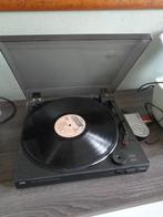 Platendraaier JVC AL-E31BK zwart antraciet 36 x 35 x 10 cm, Audio, Tv en Foto, Ophalen, Gebruikt, Platenspeler, Overige merken