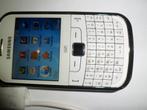 Samsung GT-S3350 blanc, avec câble de chargement, batterie 1, Utilisé, Clavier physique, Sans abonnement, Sans simlock