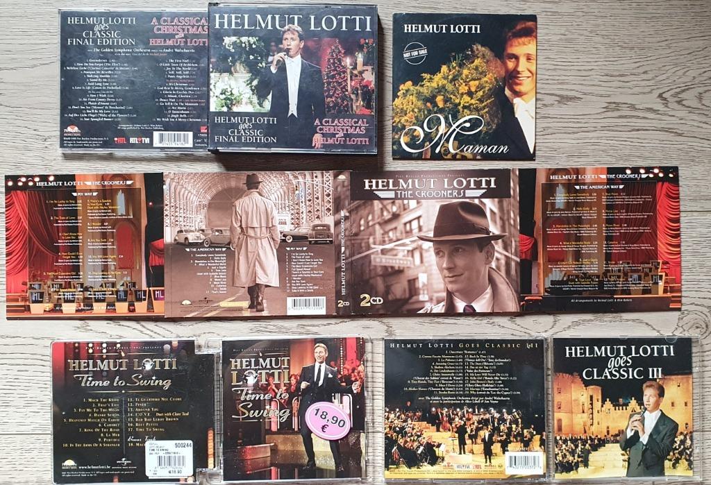 Lot de 5 CD Helmut Lotti, Cd's en Dvd's, Cd's | Klassiek, Gebruikt, Ophalen of Verzenden