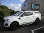 Ford Ranger 212pk, gps, camera, leder, btw in, 2021, xenon, Auto's, Automaat, USB, 209 pk, Bedrijf