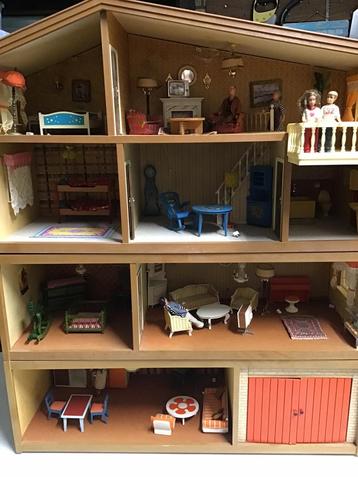 Lundby Gothenburg poppenhuis (ca. 1974). vintage beschikbaar voor biedingen