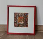 Affiche mandala encadrée, Huis en Inrichting, Ophalen of Verzenden, Zo goed als nieuw