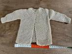 Antiek gebreid babyvestje/ poppenvestje- handwerk, Enfants & Bébés, Vêtements de bébé | Taille 56, Utilisé, Enlèvement ou Envoi