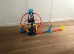 Hot Wheels Track Builder Triple Loop Kit, Kinderen en Baby's, Speelgoed | Racebanen, Ophalen, Racebaan, Zo goed als nieuw, Zelf te bouwen