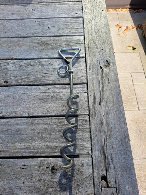 Grondpin., Caravans en Kamperen, Kampeeraccessoires, Zo goed als nieuw, Ophalen of Verzenden