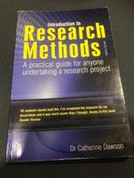 Introduction to Research Methods, Boeken, Studieboeken en Cursussen, Ophalen of Verzenden, Gelezen, Hogeschool