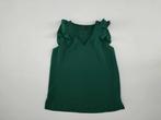 Groen topje met franjes maat 38, Vêtements | Femmes, Tops, Vert, Shein, Taille 38/40 (M), Sans manches