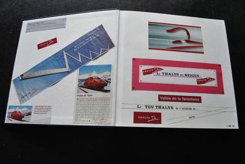 Gros Album photos originales THALYS TGV 20 RARE UNIQUE Train, Collections, Trains & Trams, Utilisé, Train, Enlèvement ou Envoi
