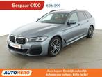 BMW 5 Serie 530 530e M Sport (bj 2021, automaat), Auto's, BMW, Achterwielaandrijving, Euro 6, USB, Leder