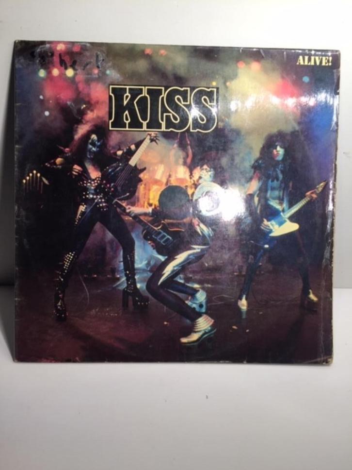 LP - Kiss - Alive ( 2 x LP Gatefold Vinyl ), Cd's en Dvd's, Vinyl | Rock, Zo goed als nieuw, Overige genres, 12 inch, Ophalen of Verzenden