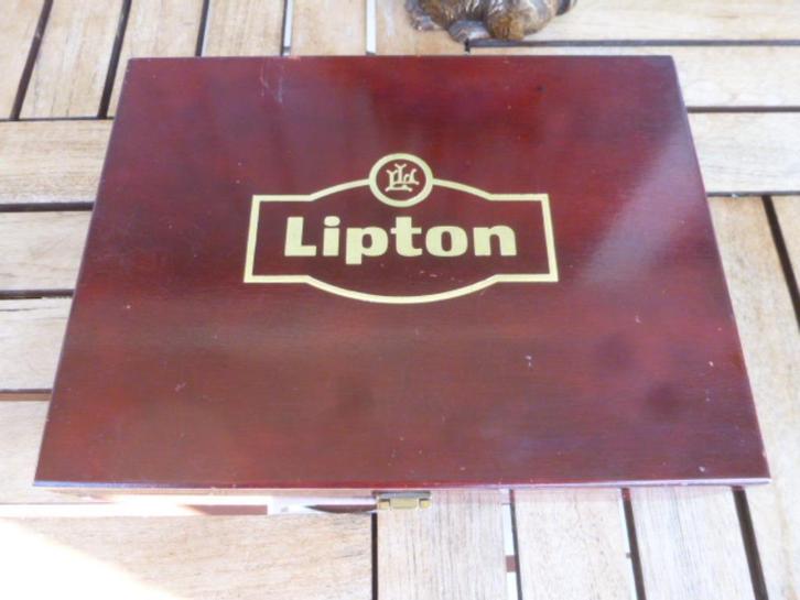 boîte à thés Lipton, Maison & Meubles, Accessoires pour la Maison | Autre, Comme neuf, Enlèvement ou Envoi