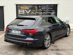 Audi A6 40TDI AVANT S-LINE - KEYLESS - 360 - LEDER - Virtual, Auto's, 1800 kg, 4 cilinders, Blauw, Leder