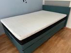 Zeer mooie boxspring 120x200, Huis en Inrichting, Ophalen, Zo goed als nieuw, Twijfelaar, 120 cm