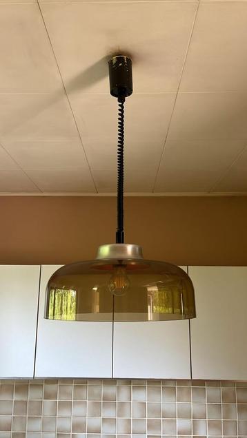 Vintage designer plafondlamp disponible aux enchères