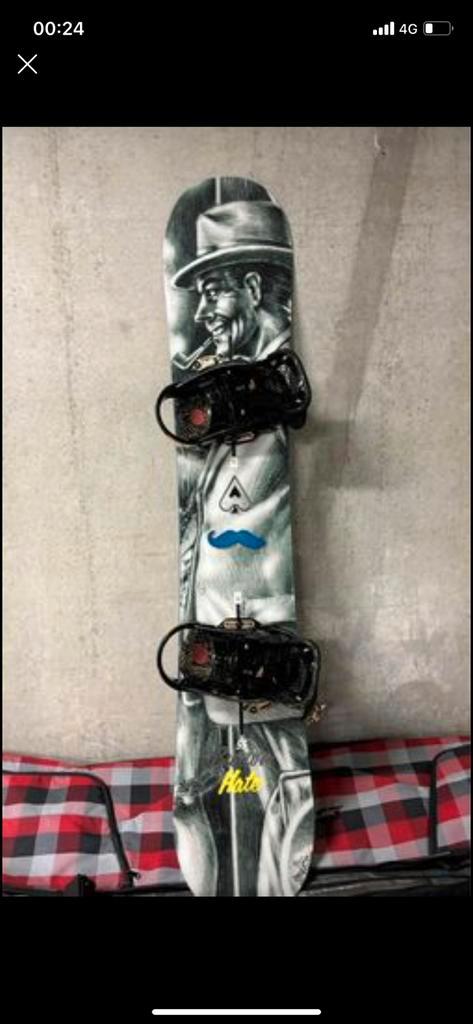 Snowboard + Boots Burton, Sports & Fitness, Snowboard, Utilisé
