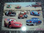 Eichhorn, houten puzzel "Cars" *PRIMA STAAT*, Kinderen en Baby's, Speelgoed | Kinderpuzzels, Ophalen of Verzenden, Minder dan 10 stukjes
