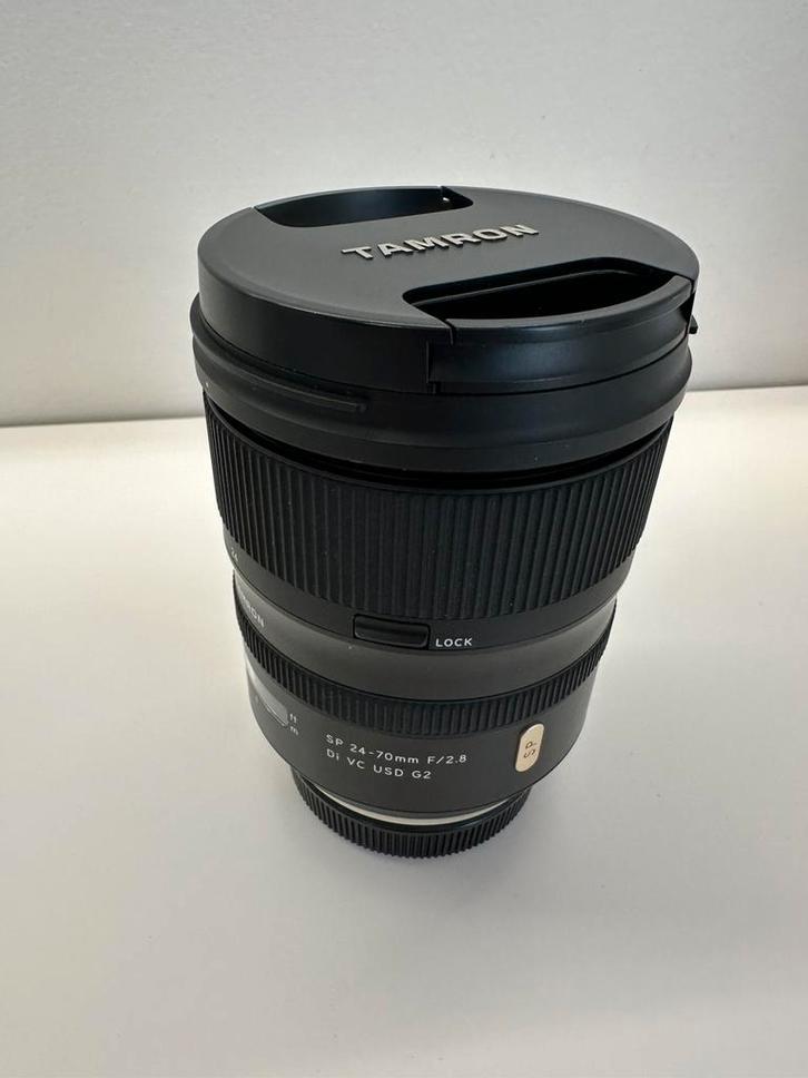 Tamron SP 24-70mm f/2.8 Di VC USD G2, Audio, Tv en Foto, Foto | Lenzen en Objectieven, Zo goed als nieuw, Zoom, Ophalen