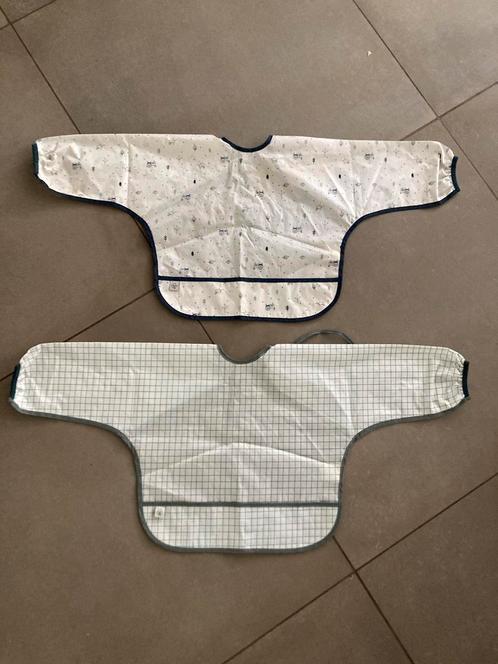 2 babyschorten - leren eten en/of zelf maken, Kinderen en Baby's, Babymode-accessoires, Zo goed als nieuw, Ophalen of Verzenden