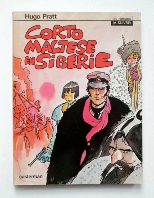 1985 Corto Maltese 4 en Sibérie NB (Pratt) - très bel état, Livres, BD, Utilisé, Une BD, Enlèvement ou Envoi