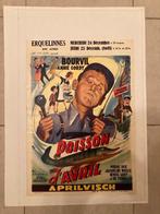 Oude Filmposter Bourvil, Collections, Posters & Affiches, Enlèvement