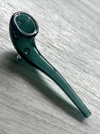 Petite pipe en verre de Borosilicate verte complète - 25€, Ophalen of Verzenden, Zo goed als nieuw, Overige typen