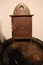 tronc d'église tirelires, Enlèvement, Utilisé, Bois, Objet ou Édifice