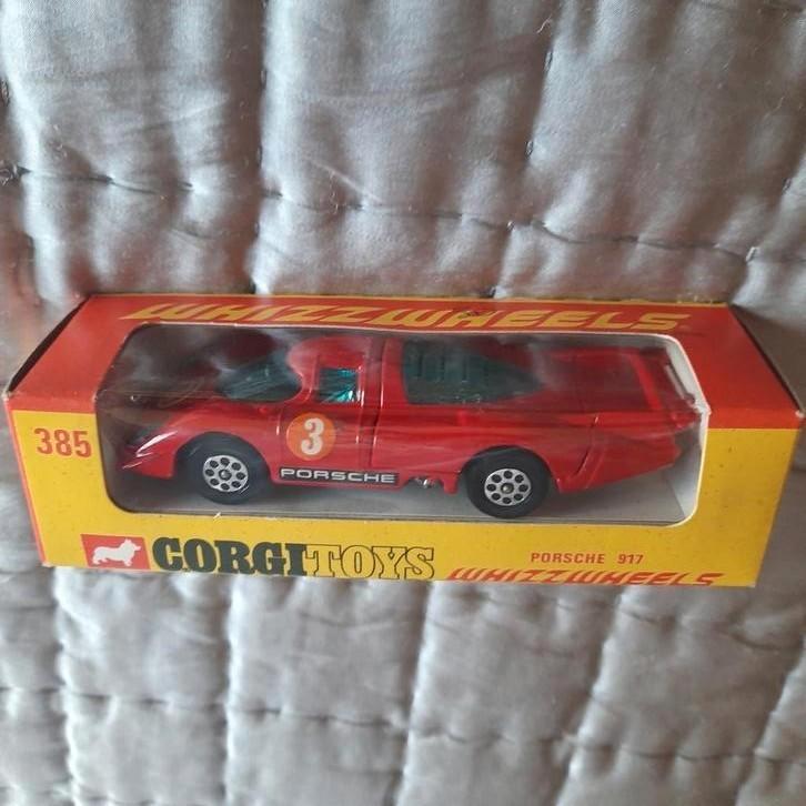 CORGI nr.385 : PORSCHE 917 WHIZZWHEELS*MIB*VINTAGE*, Hobby en Vrije tijd, Modelauto's | 1:43, Nieuw, Auto, Corgi, Ophalen