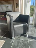 COR Conseta Bijzetzeteltje (zwart), Ophalen, Eenpersoons, Minder dan 75 cm, Leer