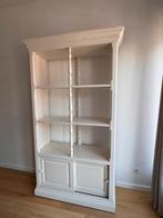 Witte Vitrinekast, Huis en Inrichting, Kasten | Vitrinekasten, Ophalen, Gebruikt, 100 tot 150 cm, 200 cm of meer