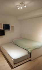 Bed eenpersoons met 2e logeer (bedbank), Ophalen, Zo goed als nieuw, Eenpersoons
