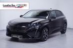 Peugeot 308 1.5 HDI Allure Navi Leder/stof Apple Carplay Cam, Parkeersensor, Zwart, Bedrijf, Te koop