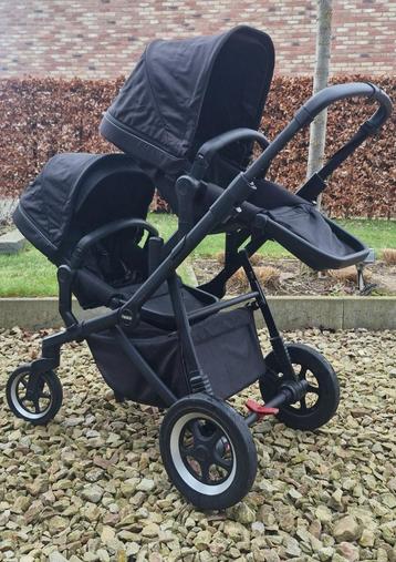 Thule Sleek Duo kinderwagen zwart overcompleet beschikbaar voor biedingen