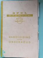 Manuel d'entretien de l'Opel Olympia Rekord 1954, Autos : Divers, Modes d'emploi & Notices d'utilisation, Enlèvement ou Envoi